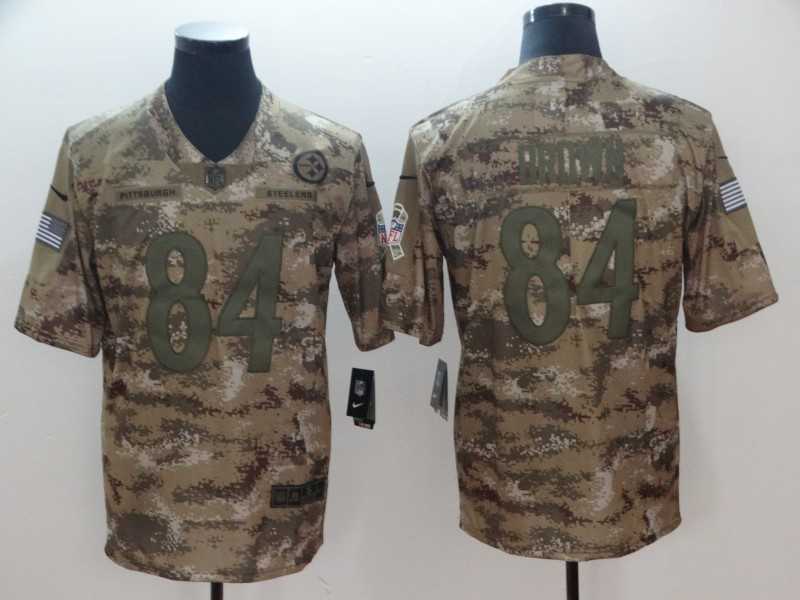 Nike Steelers 84 Antonio Brown Camo Salute To Service Limited Jersey,We sell and wholesale Nike Steelers 84 Antonio Brown Camo Salute To Service Limited Jersey on line form chian!